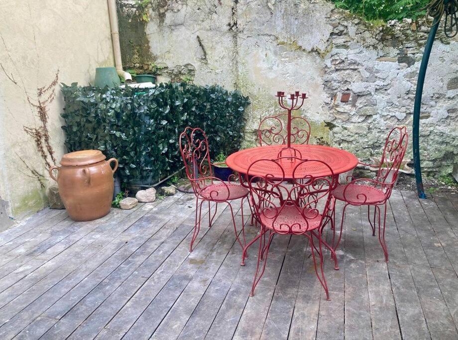 Charmant Studio Terrasse 25Min Aeroport Cdg Saint-Brice-sous-Foret Exterior photo